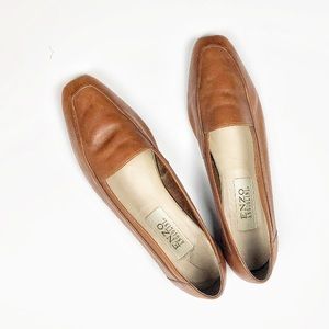✨Brown Enzo Angiolini Leather Loafers